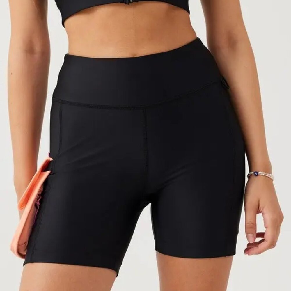 NWT Outdoor Voices Women's SplashKnit 5" Shorts – Black – XS